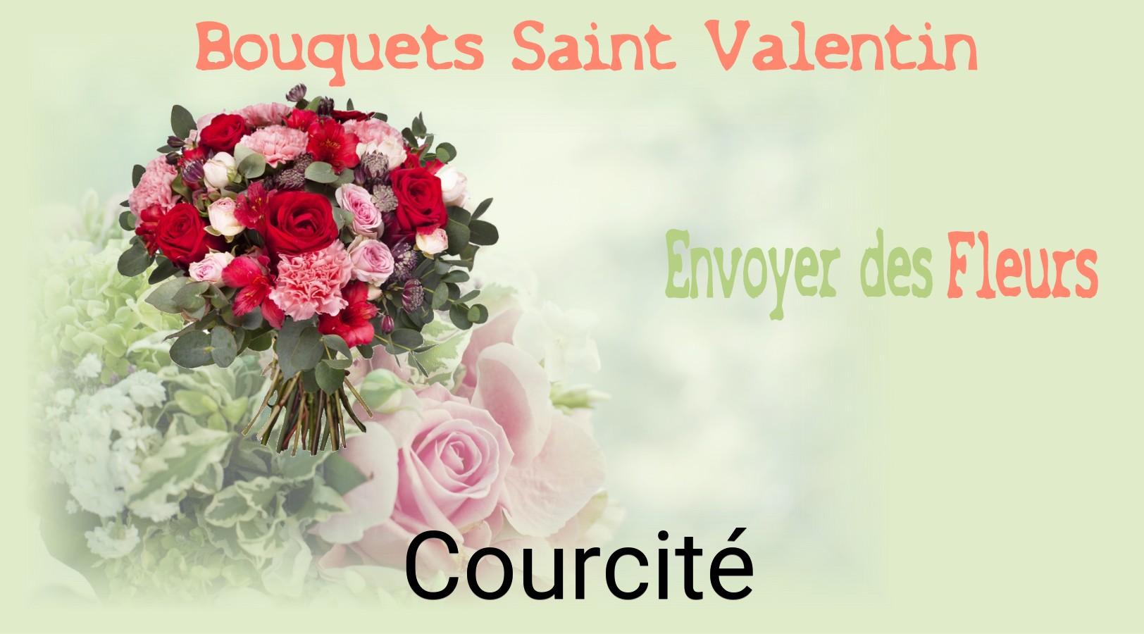 Roses de Saint-Valentin livrées à Courcité